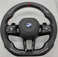 BMW M Performance carbon fiber steering wheel red stripe