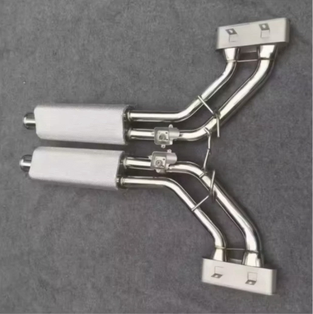 G63 AMG custom exhaust